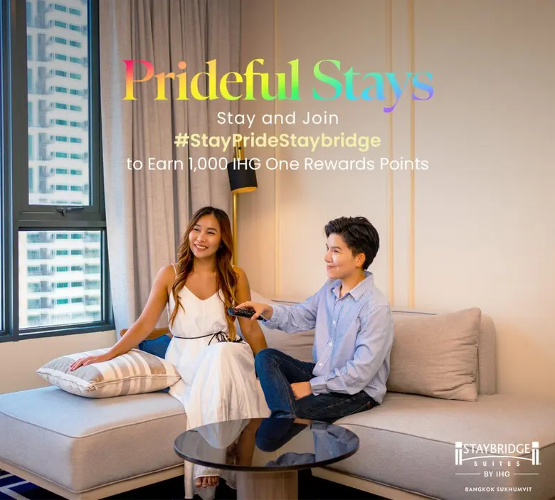 Celebrate Pride in Bangkok with the Prideful Stays Package at Staybridge Suites Bangkok Sukhumvit