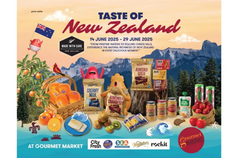 New Zealand Embassy Joins with Gourmet Market Inviting All to Experience the Kiwis' Gastronomy in "Taste of New Zealand 2025"