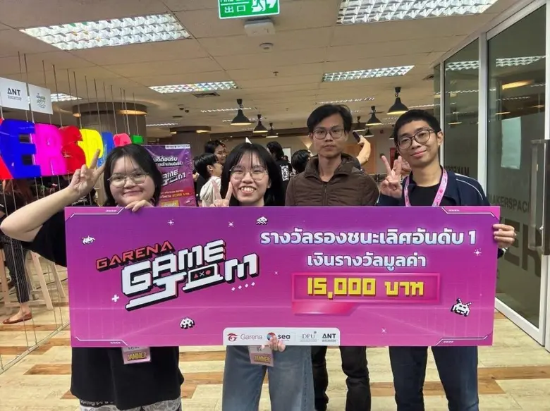 นักศึกษาดิจิทัลมีเดีย SPU คว้ารองแชมป์! Garena Game Jam โชว์ฝีมือสร้างเกม ในเวทีระดับประเทศ