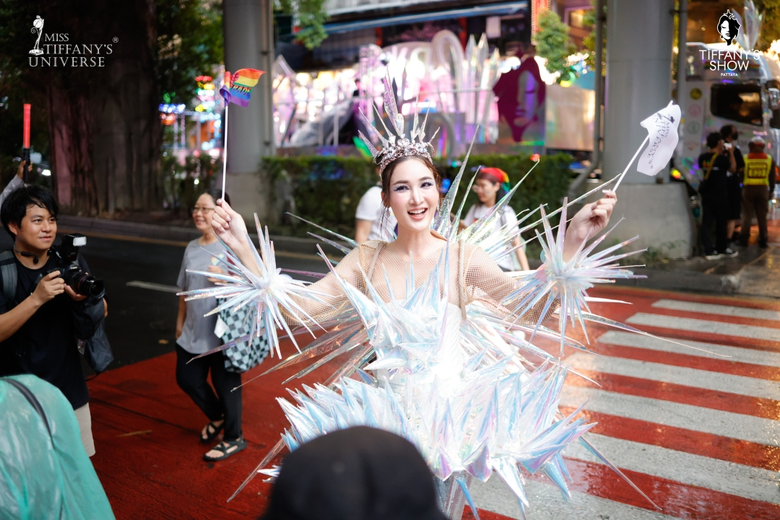 Tiffany's Show Pattaya Shines at Love Pride Parade Bangkok 2025, Unveiling "Crystallize a Dream" - A Glimpse of Their New Show