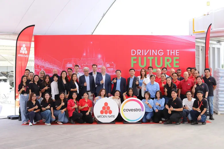 Covestro and Katoen Natie Partner to Reduce Carbon Emissions with Electric Truck Fleet