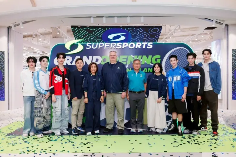 "แอลม่อน-โปรเกรส" ร่วมส่งพลังมูฟฉลองสโตร์รูปโฉมใหม่ Supersports Fashion Island แหล่งรวมสินค้าและอุปกรณ์กีฬาที่ใหญ่ที่สุดในย่านกรุงเทพฯ ตะวันออก จบ ครบ ทุกสายสปอร์ต