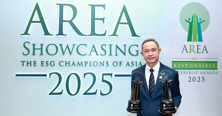 EGCO Group คว้า 2 รางวัลด้านความยั่งยืนจากเวที AREA 2025 ต่อเนื่องเป็นครั้งที่ 4