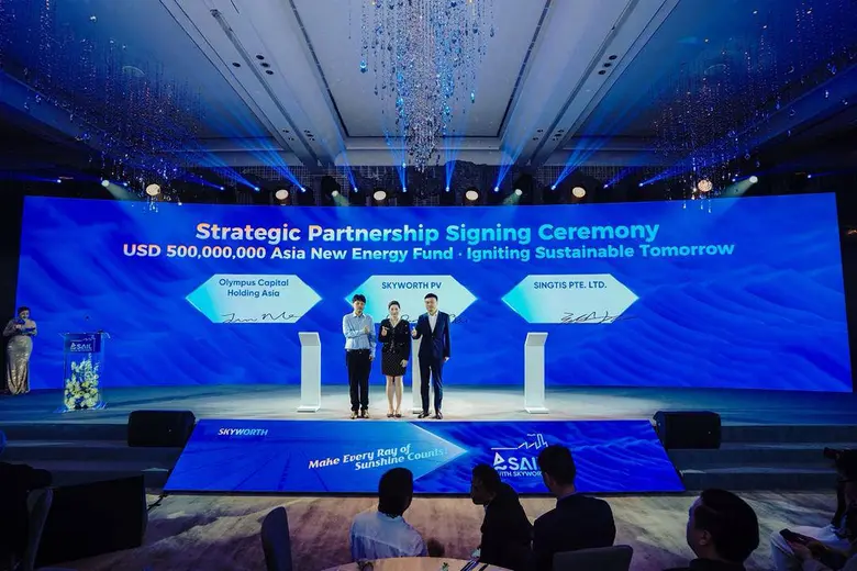 3 ปี ตั้งเป้า 10,000 ล้านบาท SKYWORTH PV ประกาศชัด ลุยตลาดโซลาร์เซลล์ในไทย