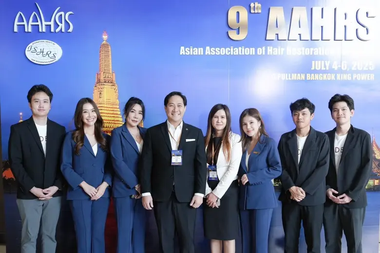 "MEDEZE โชว์ศักยภาพแพทย์ไทย ร่วมประชุมวิชาการ AAHRS 2025 ตอกย้ำผู้นำด้านการฟื้นฟูเส้นผมระดับภูมิภาค