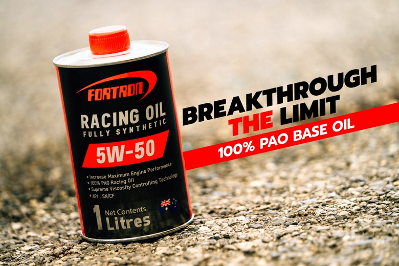 FORTRON ปล่อยของแรงเปิดตัวน้ำมันเครื่องสูตรใหม่ "FORTRON RACING OIL SAE 5W-50" เจาะกลุ่มสายซิ่งตัวจริง