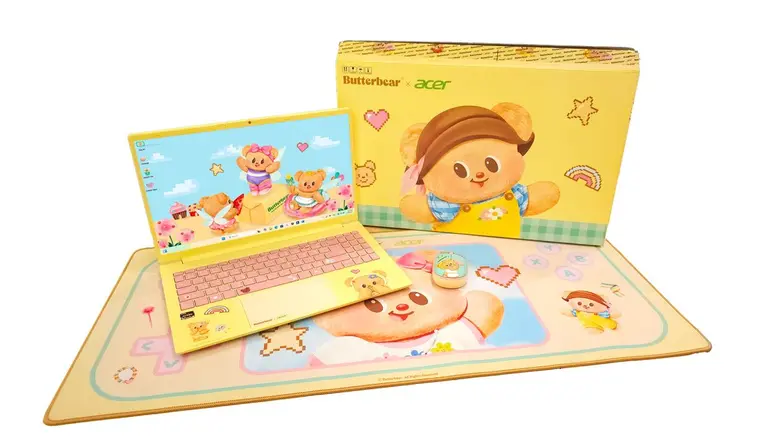 Acer เปิดตัวโน้ตบุ๊กลิมิเต็ด "Acer x Butterbear" ดีไซน์พิเศษ สเปกครบ จบในเครื่องเดียว