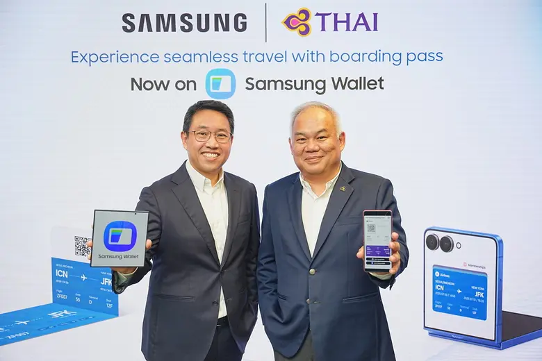 ซัมซุง จับมือ การบินไทย เปิดตัวความร่วมมือเชิงกลยุทธ์ ยกระดับประสบการณ์การเดินทางผ่าน Samsung Wallet