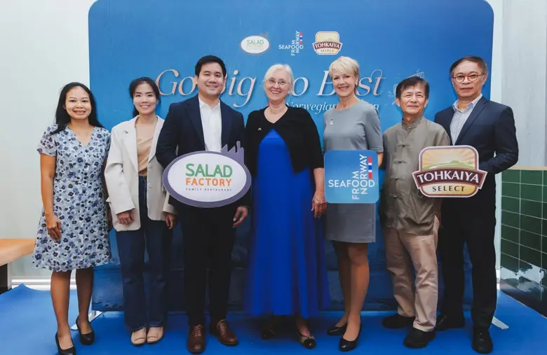 สลัดแฟคทอรี่ ผนึกกำลัง Seafood from Norway และ โตไกย่า เปิดแคมเปญใหญ่ "Go Big Go Best Norwegian Salmon" เสิร์ฟ 4 เมนูใหม่จากแซลมอนพรีเมียม คุณภาพยืนหนึ่งส่งตรงจากนอร์เวย์