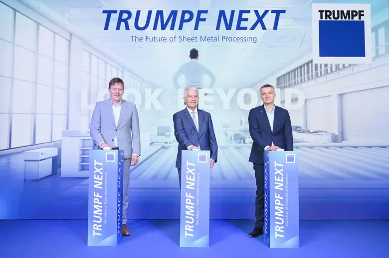 ทรุ้มพ์ฟ เปิดวิสัยทัศน์ 'TRUMPF NEXT' ยกระดับการแปรรูปโลหะแผ่นสู่ยุคอัจฉริยะ ดันไทยเป็นศูนย์กลางเอเชียตะวันออกเฉียงใต้ พร้อมส่งเลเซอร์ TruLaser 1030 fiber เจาะตลาดผู้ผลิตรุ่นใหม่