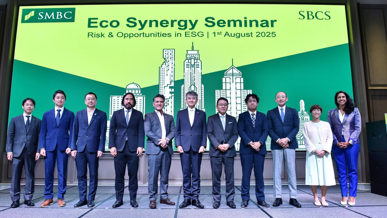Bangchak Executive Reaffirms Leadership in Future Energy at SMBC's Eco Synergy Seminar