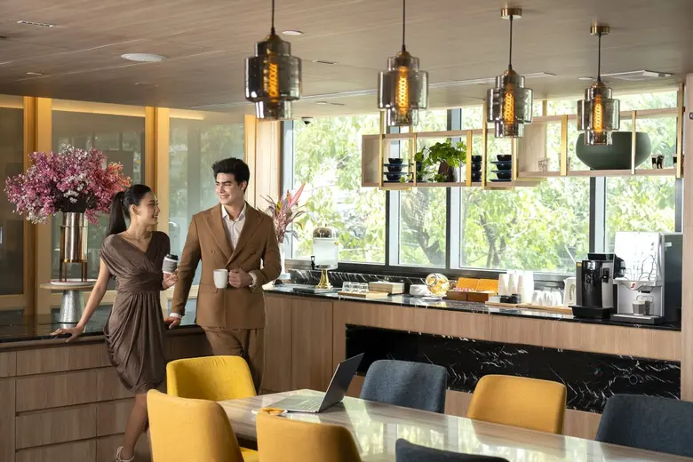 The Den 24/7 Communal Space to Unwind and Stay Productive at Staybridge Suites Bangkok Thonglor