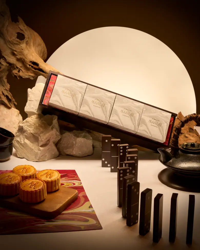 KIMPTON MAA-LAI BANGKOK DEBUTS NEW "DOMINO" MOONCAKE BOX DEPICTING THE PHASES OF CHANGE