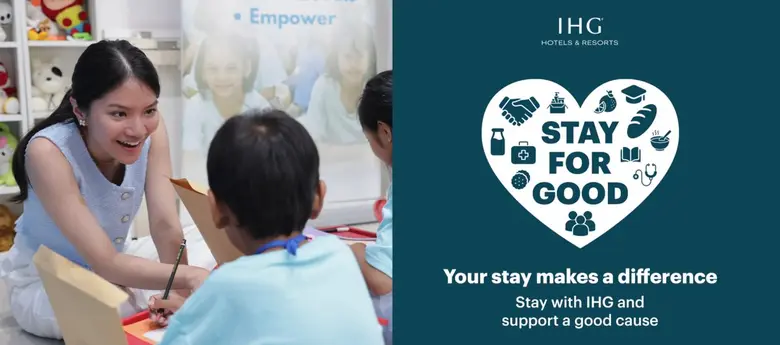 Stay with IHG, Support Communities this September