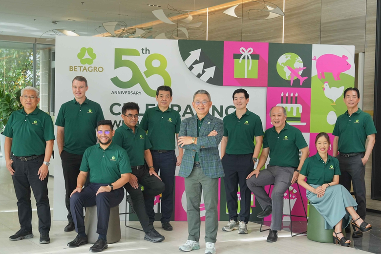 เบทาโกร ฉลองครบรอบ 58 ปี ภายใต้แนวคิด "Celebrating with Purpose" รวมพลัง One Betagro ก้าวสู่อนาคตที่ยั่งยืน