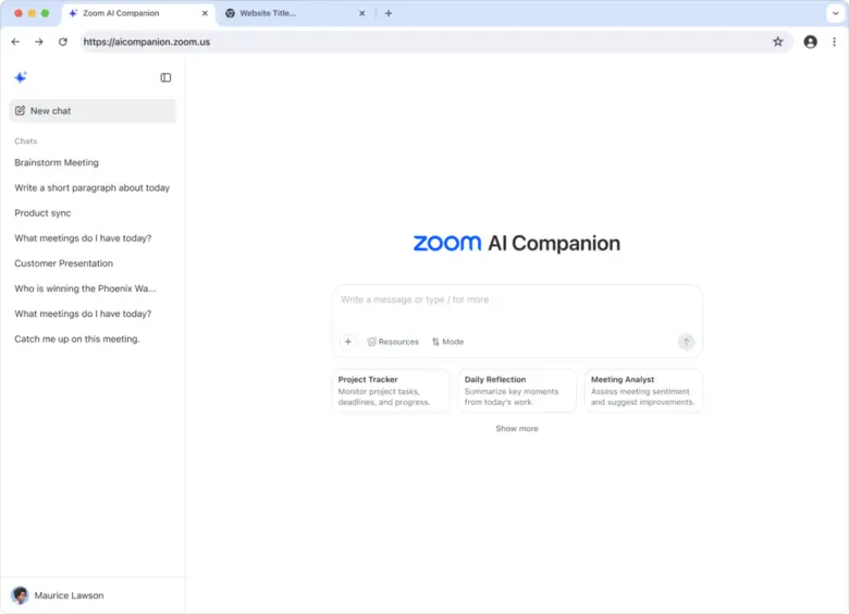 Zoom เปิดตัว AI Companion 3.0 ในงาน Zoomtopia 2025 ยกระดับความสามารถเทคโนโลยี Agentic AI ทั่วทั้ง แพลตฟอร์ม ลงช่องทางสื่อของท่าน