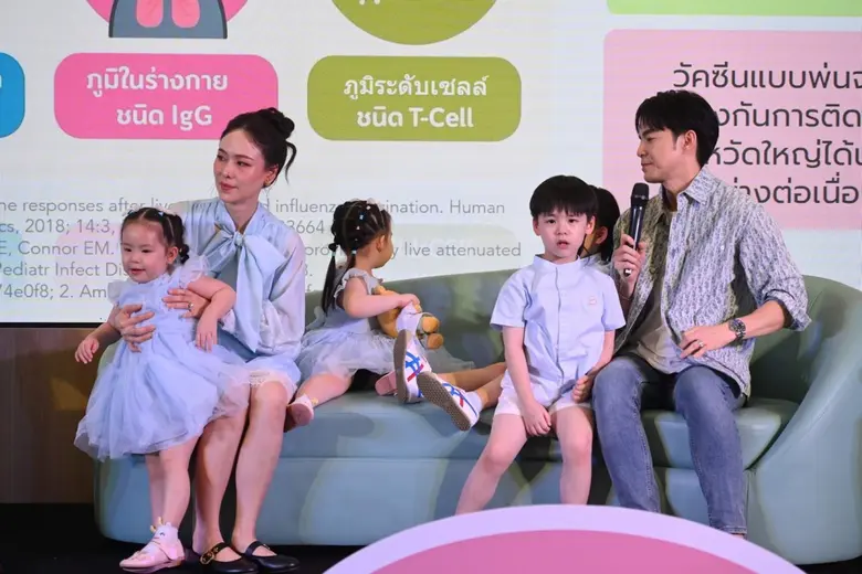 โรงพยาบาลเด็กสมิติเวช อินเตอร์เนชั่นแนล เสริมเกราะให้ลูกน้อย ทางเลือกใหม่ ป้องกันไข้หวัดใหญ่แบบพ่นจมูก #โตไปไม่ป่วย