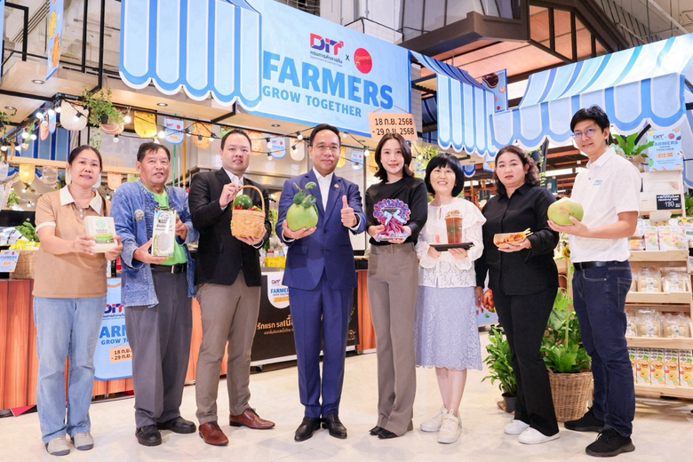 Department of Internal Trade Partners with Gourmet Market to Support Thai Farmers at "DIT X Gourmet Market Farmers Grow Together"