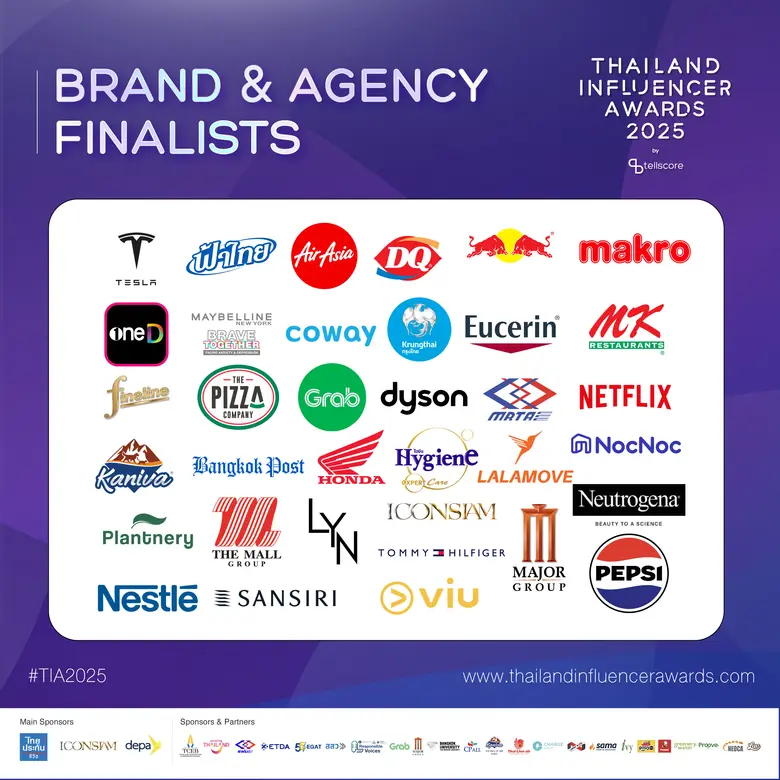 งานประกาศรางวัลอินฟลูเอนเซอร์ที่ยิ่งใหญ่ที่สุดแห่งปีกลับมาแล้ว!