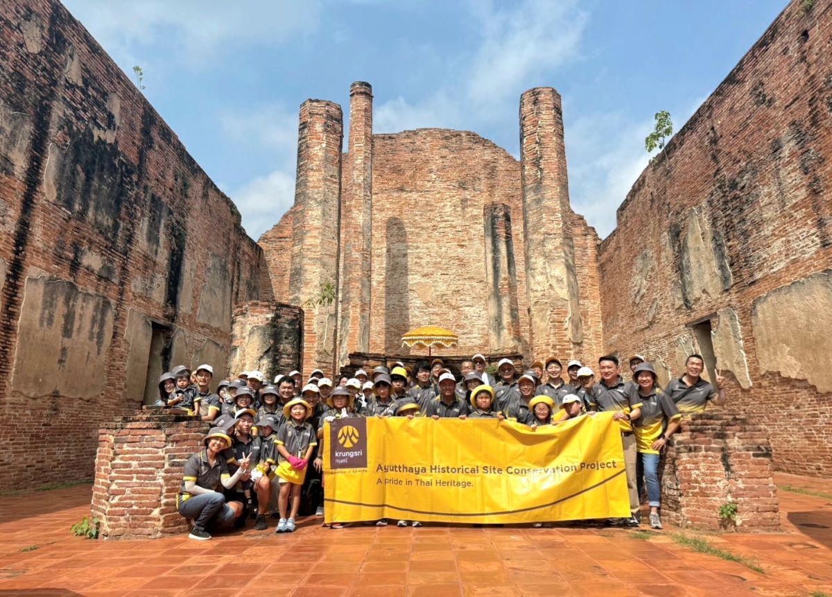 Krungsri Volunteers Dedicate 21 Years to Preserving Ayutthaya's Historical Heritage