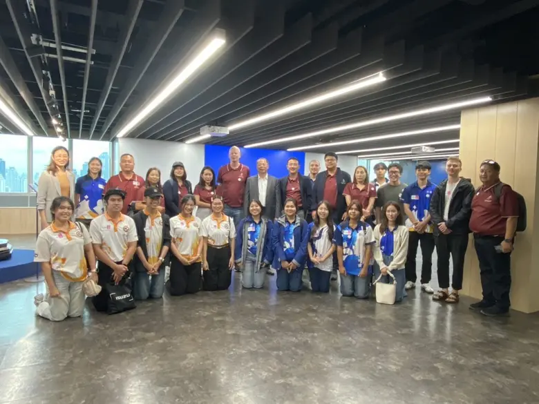 EECO welcomes a study visit delegation from Naresuan University, Merseburg University, and Beibu Gulf University to exchange knowledge on EEC development.