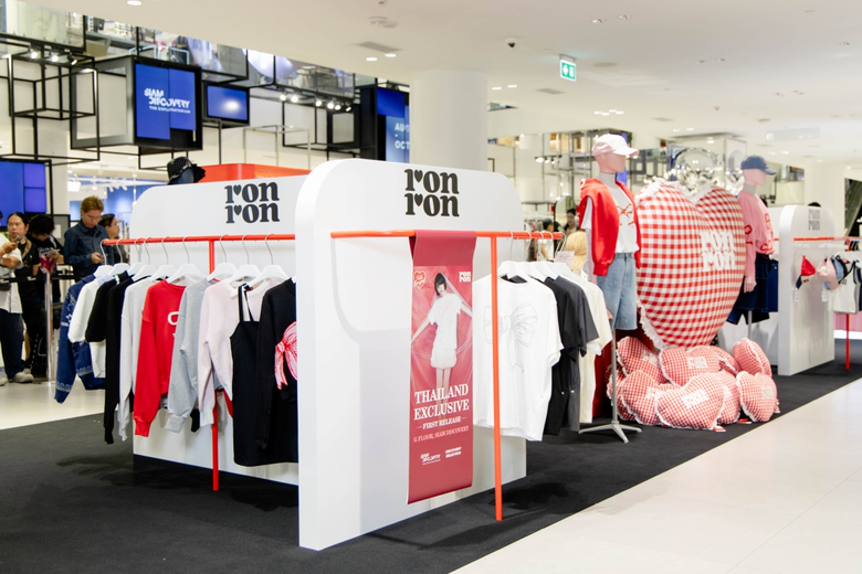 South Korea's Fashion Brand "RONRON" Debuts at Siam Discovery with Thailand's First Pop-up Store