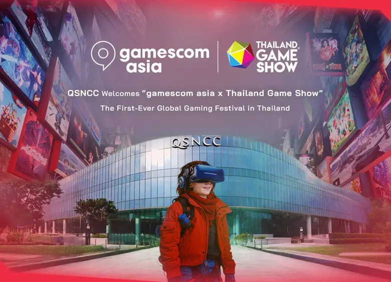 QSNCC unlocks a new era with "gamescom asia x Thailand Game Show"— The world's first full-scale integration of business and entertainment zones, welcoming over 200,000 gaming enthusiasts.