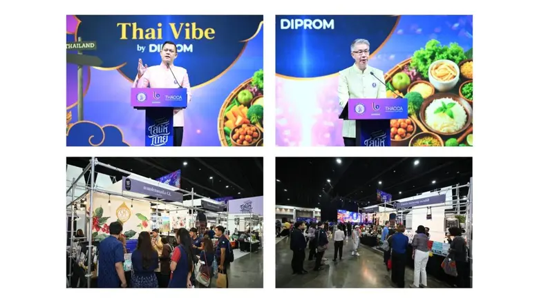 DIPROM Hosts Grand 'Thai Vibe by DIPROM' Showcasing Thai Food and Fashion Soft Power Creating New Opportunities for SMEs with Expected Attendance of 30,000 and Economic Stimulus of No Less Than 250 Million Baht