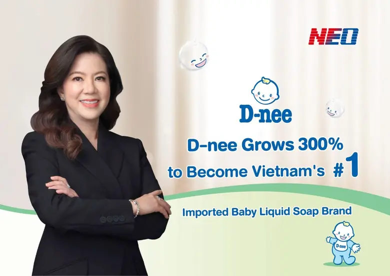 NEO Corporate Drives D-nee's Counter-Cyclical Growth, Achieving #1 Imported Baby Liquid Soap Brand in Vietnam
