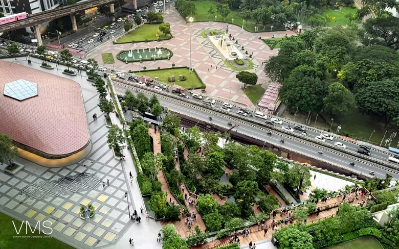 The Residences at Dusit Central Park Reveals an Exclusive View of Elevated Parkside Living Amidst Green Spaces in the Heart of Bangkok