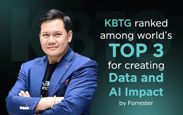 Forrester ranks KBTG among the world's top 3 organizations leveraging data and AI to create positive impacts