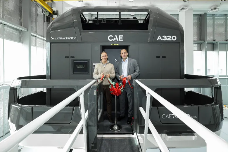 Cathay Flight Training Centre welcomes new CAE Airbus A320neo full-flight simulator