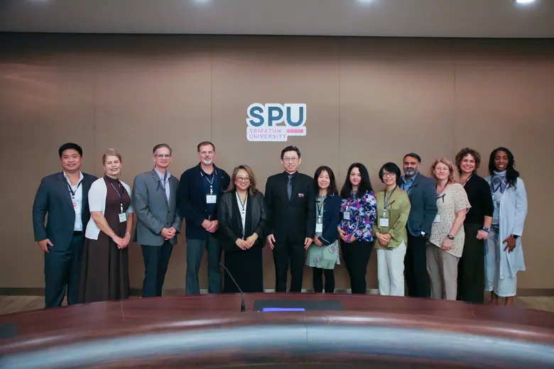 SPU เปิดบ้านต้อนรับคณะผู้แทนจากสถาบันการศึกษาชั้นนำสหรัฐอเมริกา เสริมพลังเครือข่ายพันธมิตรระดับโลก สู่ความร่วมมือทางวิชาการและการวิจัยในอนาคต