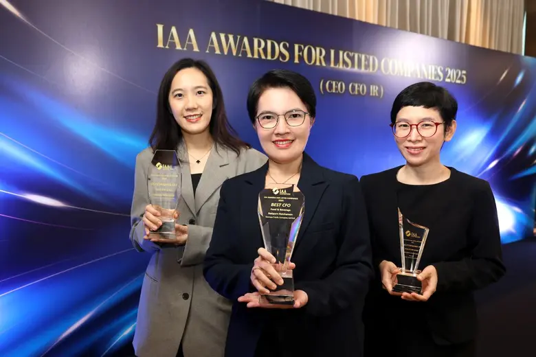 'โอสถสภา' คว้า 3 รางวัลจากเวที IAA Awards ต่อเนื่อง 2 ปีซ้อน สะท้อนการบริหารงานอย่างมีวิสัยทัศน์เพื่อขับเคลื่อนองค์กรสู่ความยั่งยืน