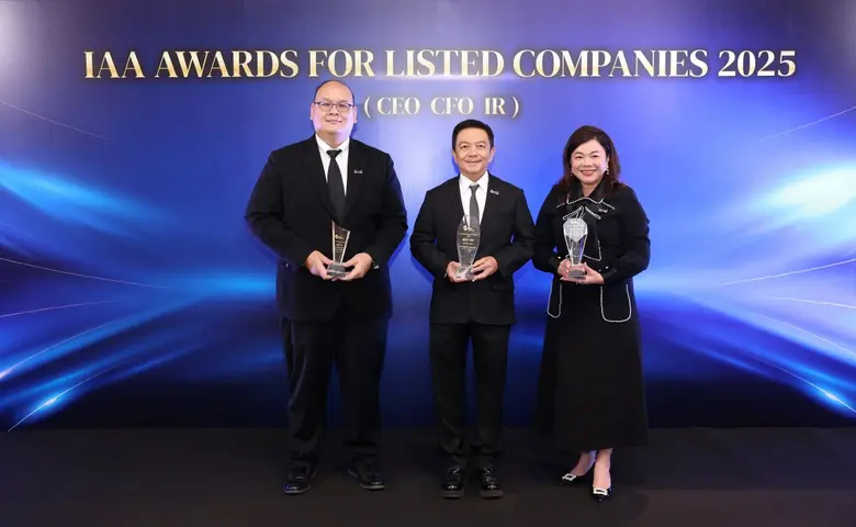 ปตท. คว้า 3 รางวัล Best CEO Best CFO และ Best IR จากเวที IAA Awards for Listed Companies 2025