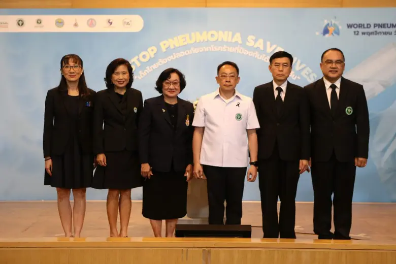 5 องค์กรผนึกกำลังรณรงค์ "เด็กไทยต้องปลอดภัย จากโรคร้ายที่ป้องกันได้ด้วยวัคซีน" เนื่องในวันปอดอักเสบสากล