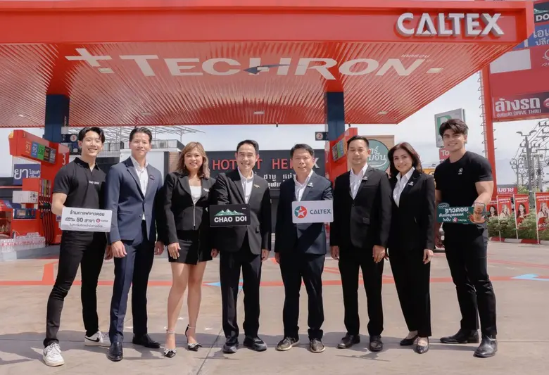 Caltex and Aroma Group affiliate reach 50 Chao Doi Coffee branches nationwide at Caltex service stations