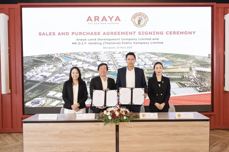 MR.D.I.Y. Thailand Invests in Araya The Eastern Gateway to Drive Next-Gen Automated Distribution Center, Reinforcing Confidence in Thailand's Growth