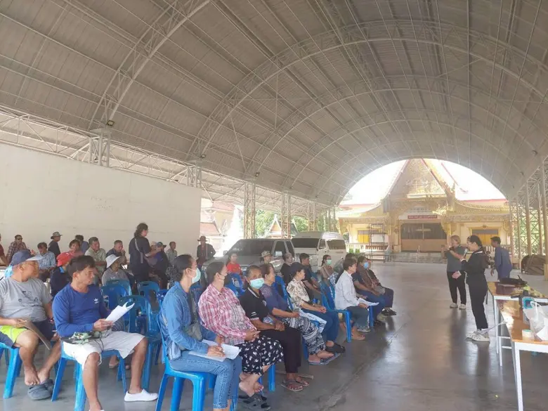 ลงพื้นที่ประชาคมเกษตรกรผู้ปลูกข้าวนาปี 2568/2569