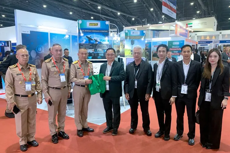  PLANET แสดงเทคโนโลยีการสื่อสารด้านการทหาร ในงาน "Defense &amp; Security 2025"