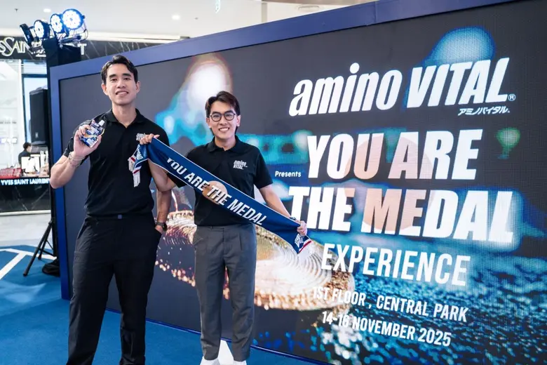 aminoVITAL(R) Inspires Thailand with "YOU ARE THE MEDAL" Turning Everyday Effort into Victory