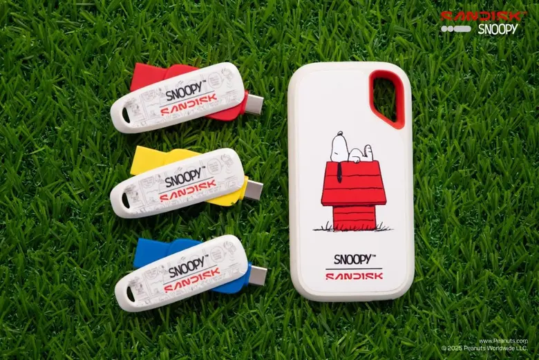 Sandisk ส่งความน่ารักของ Snoopy สู่โลกการจัดเก็บข้อมูลด้วยคอลเลกชันใหม่สุดน่ารัก!