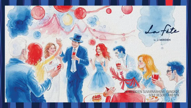 Le Meridien Suvarnabhumi, Bangkok Golf Resort &amp; Spa Unviels 'Tres Festive' in the Heart of Nature of Greater Bangkok.