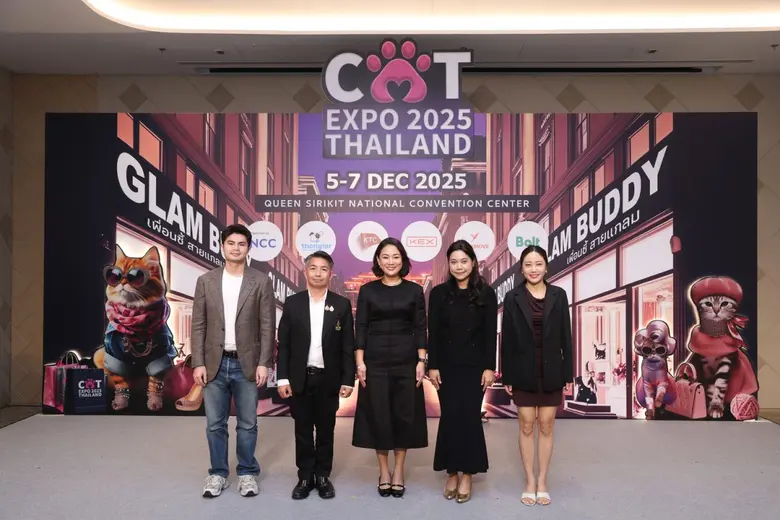 N.C.C. พร้อมพันธมิตรแถลงข่าวเตรียมจัดงาน Cat Expo Thailand ยิ่งใหญ่ที่สุด