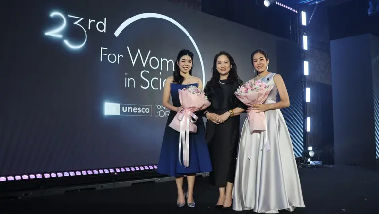 Two Chula Researchers Win 2025 L'Oreal Thailand 'For Women in Science' Grant