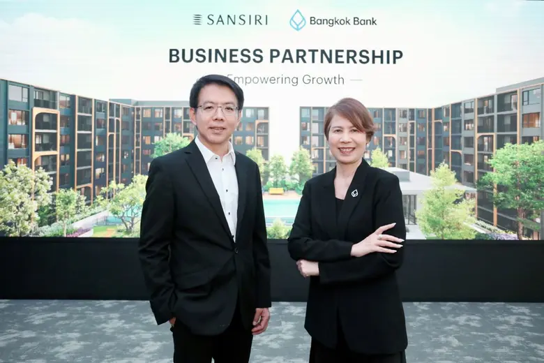 Sansiri joins Bangkok Bank to strengthen business portfolio with financial support for 3 new projects in prime locations in Bangkok - Phuket for all segments