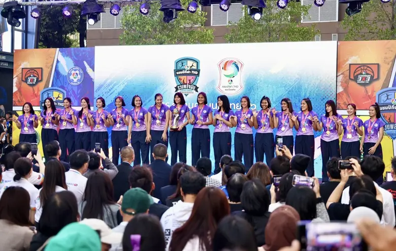 NSDF ร่วมงานแถลงข่าว "7HD 4 ซีรีส์กีฬานักเรียน รวมพลังฝัน ปั้นตำนานเกม"