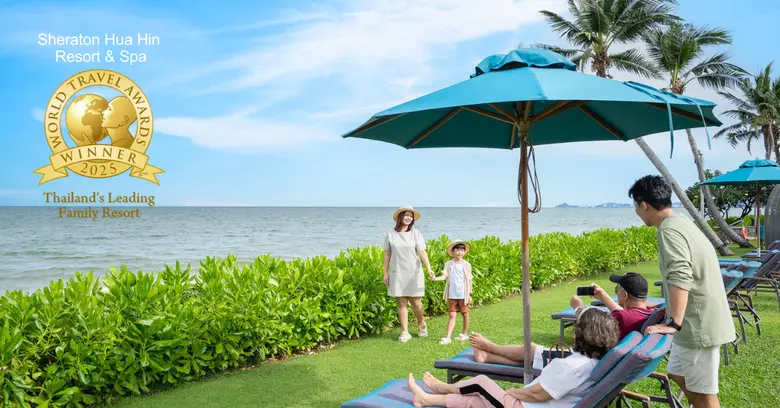 Sheraton Hua Hin Resort &amp; Spa Named "Thailand's Leading Family Resort 2025" at the World Travel Awards