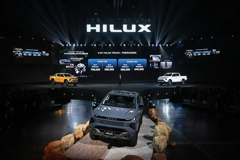 "BRIDGESTONE DUELER A/T 693 III" and "BRIDGESTONE DUELER H/T 684 II" Selected as Original Equipment Tires for the World Premiere in Thailand of "TOYOTA HILUX TRAVO" and "TOYOTA HILUX TRAVO-e"