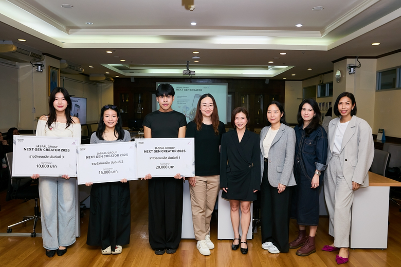 ยัสปาล กรุ๊ป ร่วมกับ คณะวารสารศาสตร์และสื่อสารมวลชน มหาวิทยาลัยธรรมศาสตร์ มอบรางวัลกิจกรรม Jaspal Group Next Gen Creator 2025